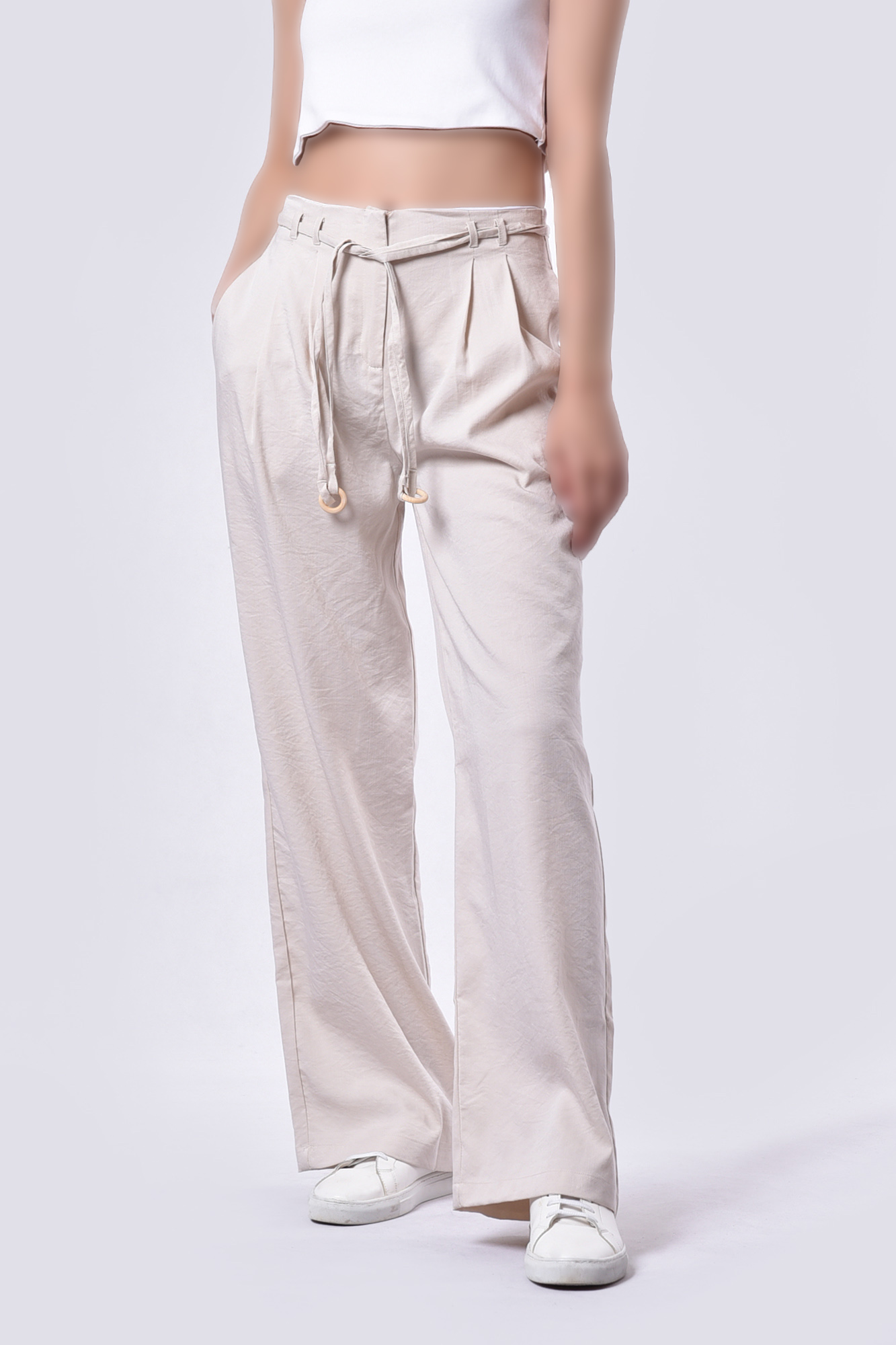 شلوار پارچه ای ساده زنانه