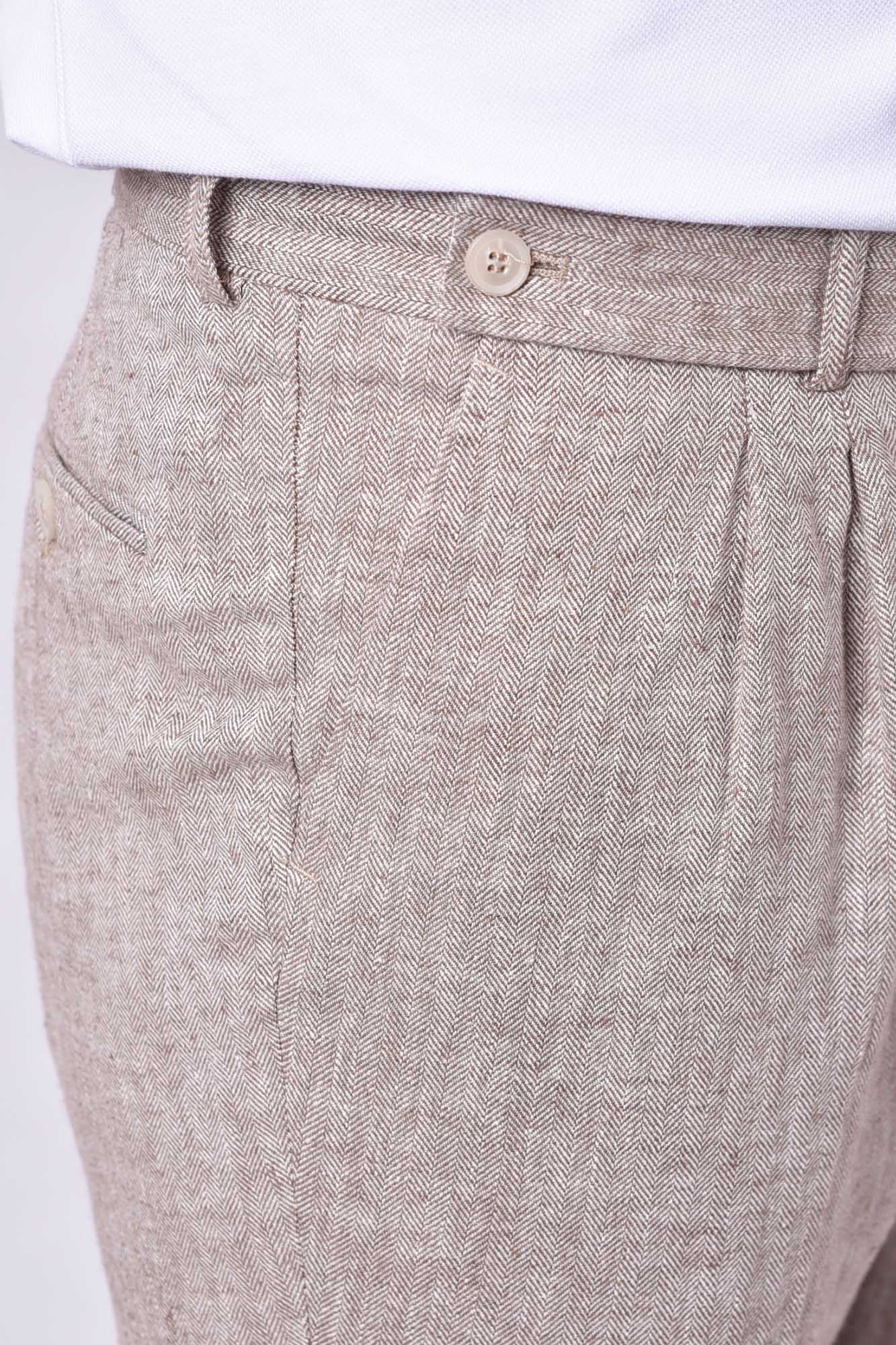 شلوار پارچه ای جناغی مردانه