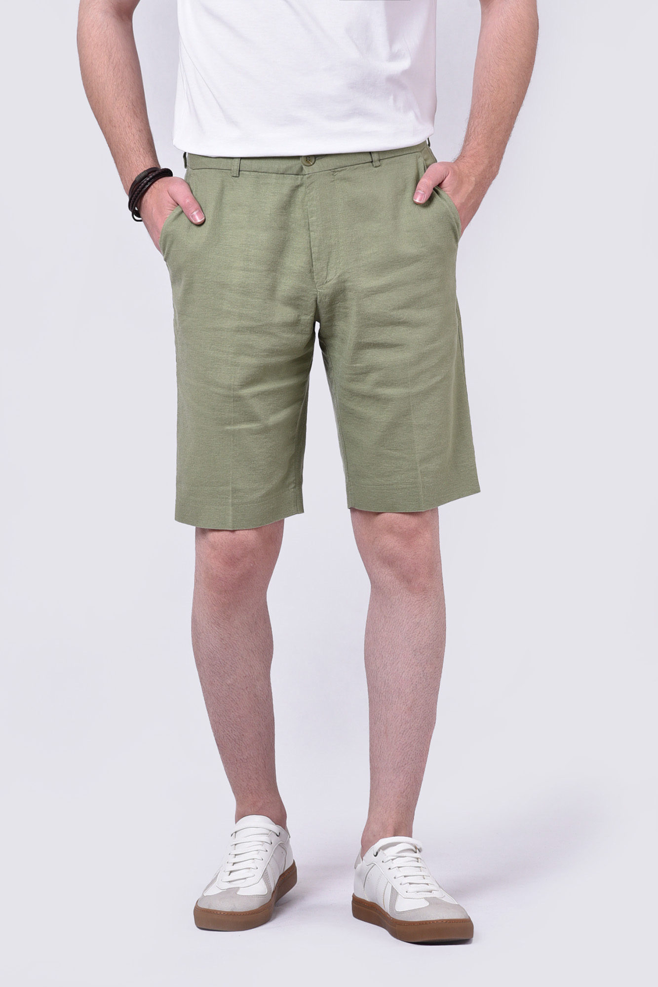 شلوارک پارچه ای ساده مردانه