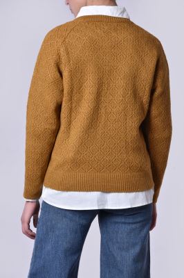 پلیور بافت ژاکارد زنانه