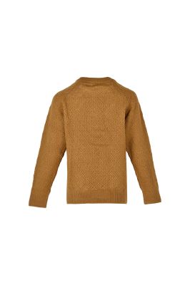 پلیور بافت ژاکارد زنانه