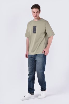 تیشرت آستین کوتاه چاپی مردانه