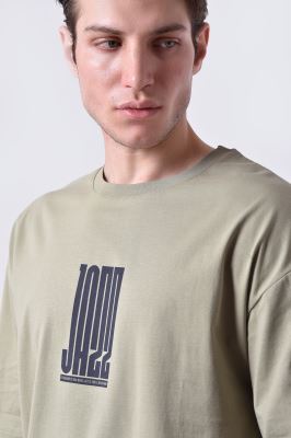 تیشرت آستین کوتاه چاپی مردانه