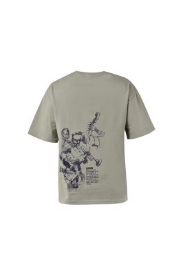 تیشرت آستین کوتاه چاپی مردانه