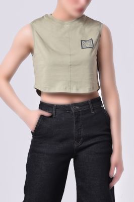 تاپ تیشرتی چاپی زنانه