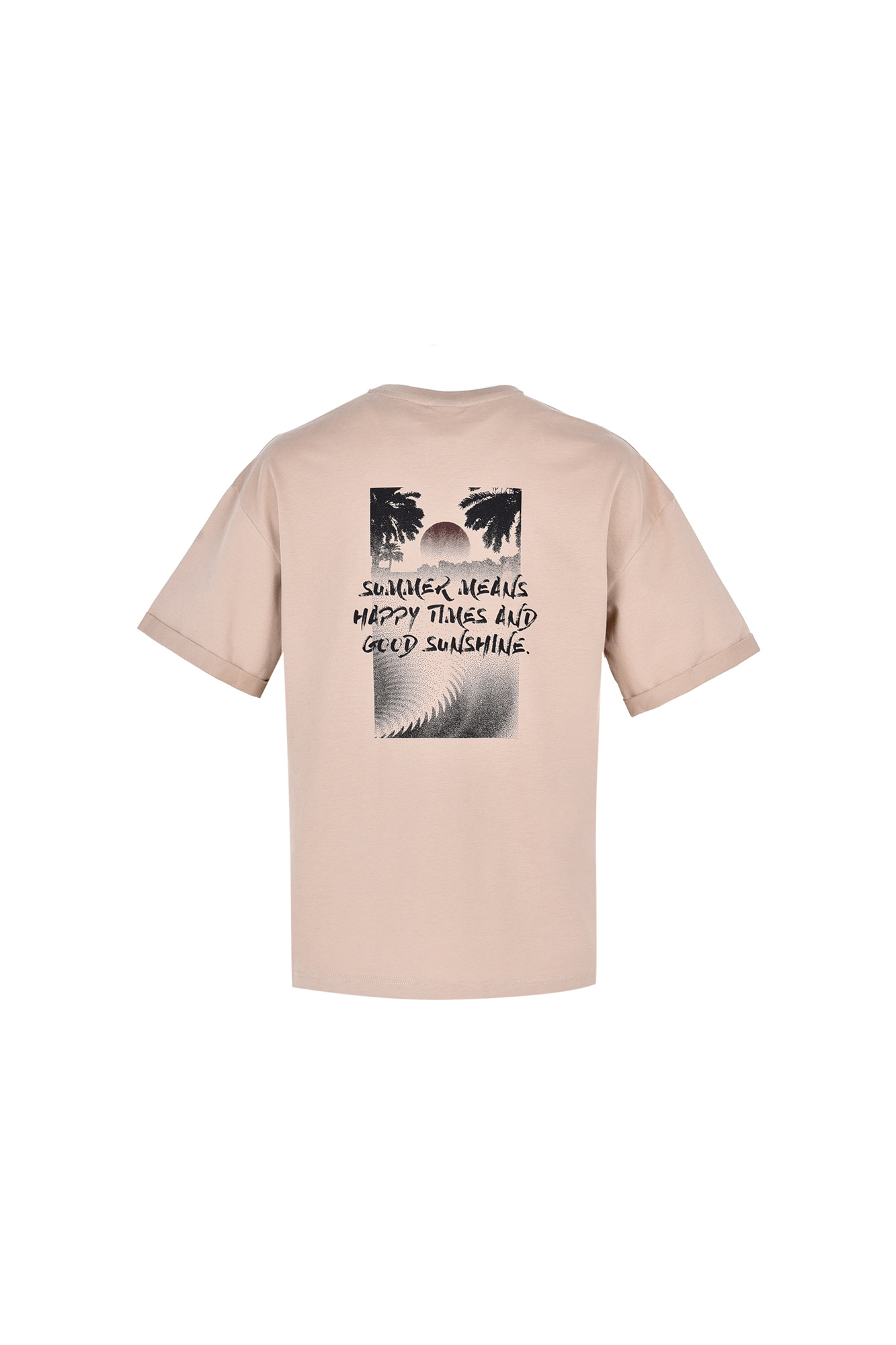 تیشرت آستین کوتاه چاپی مردانه