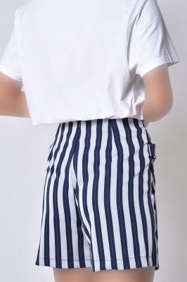 شلوارک راه راه زنانه