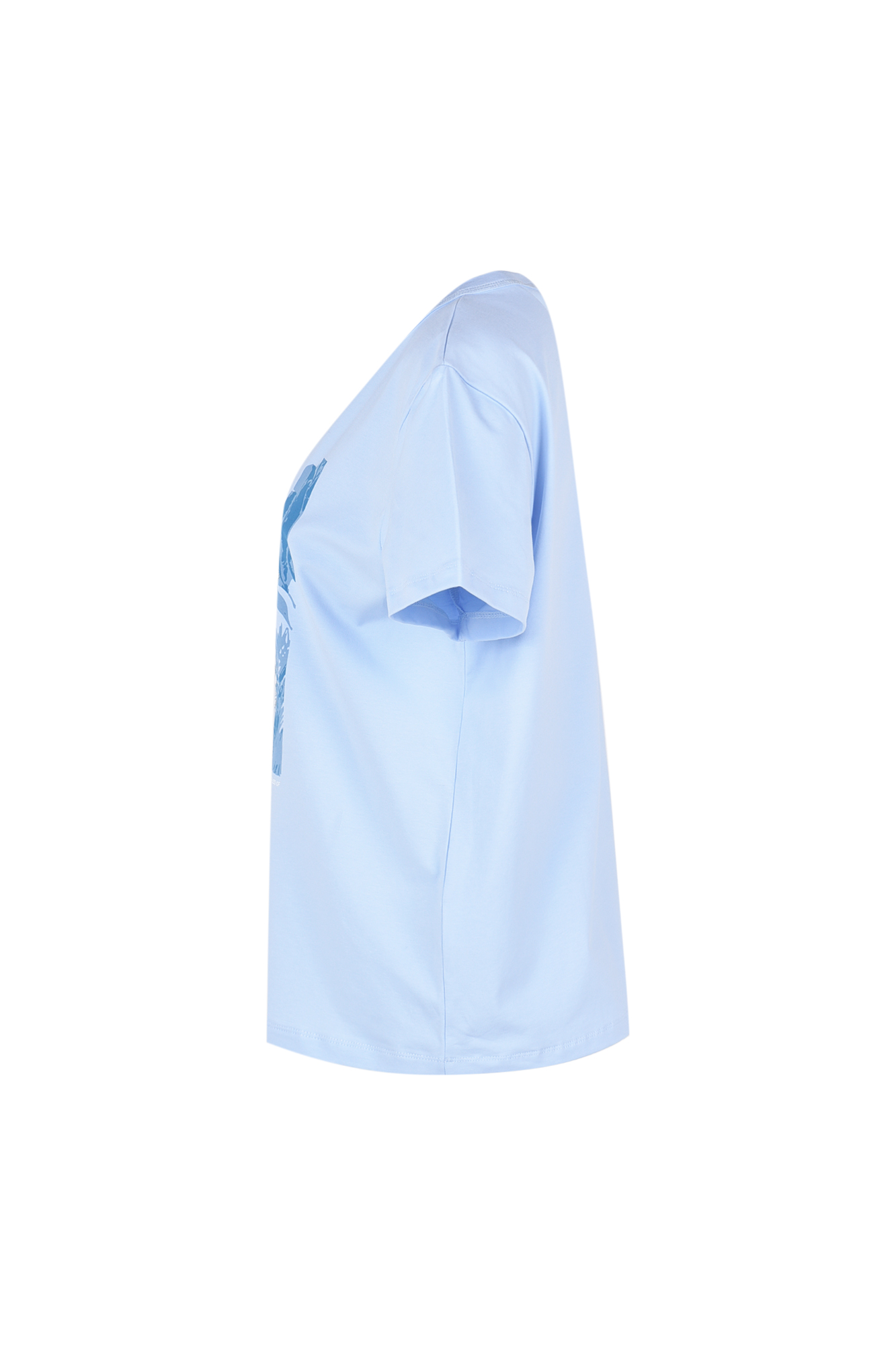 تیشرت آستین کوتاه چاپی زنانه