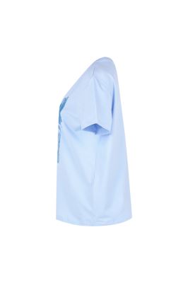 تیشرت آستین کوتاه چاپی زنانه