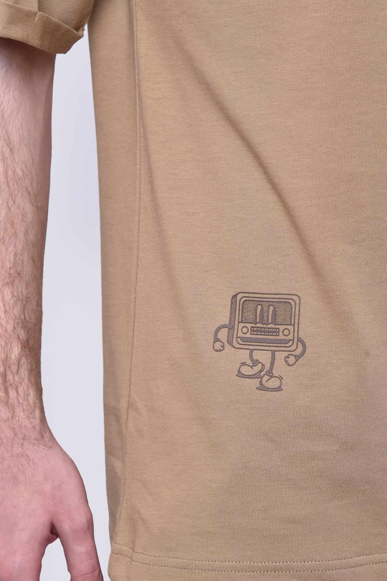 تیشرت آستین کوتاه چاپی مردانه