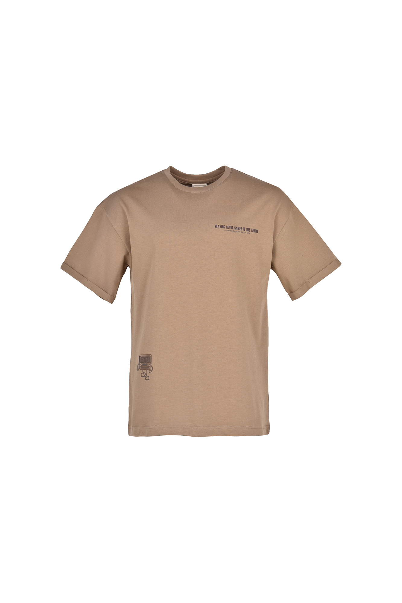 تیشرت آستین کوتاه چاپی مردانه