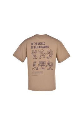 تیشرت آستین کوتاه چاپی مردانه