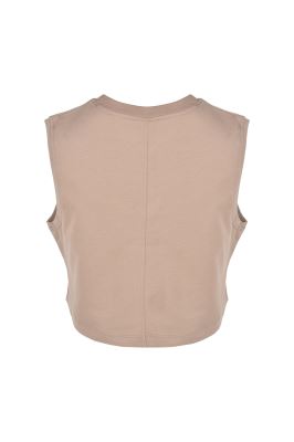 تاپ تیشرتی چاپی زنانه