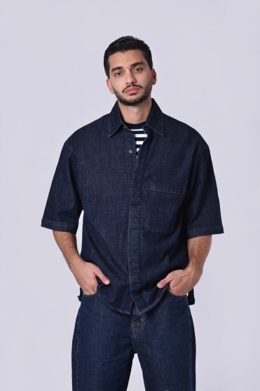 اورشرت آستین کوتاه ساده مردانه