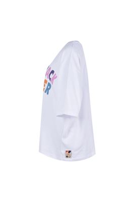 تیشرت آستین کوتاه چاپی زنانه