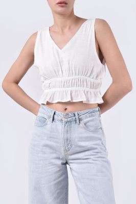 تاپ پیراهنی ساده زنانه