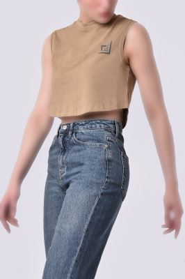 تاپ تیشرتی چاپی زنانه