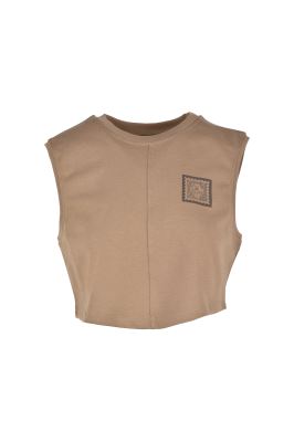 تاپ تیشرتی چاپی زنانه