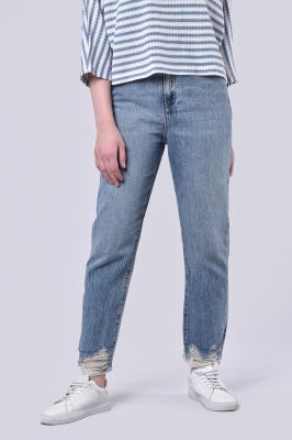 شلوار جین مام فیت