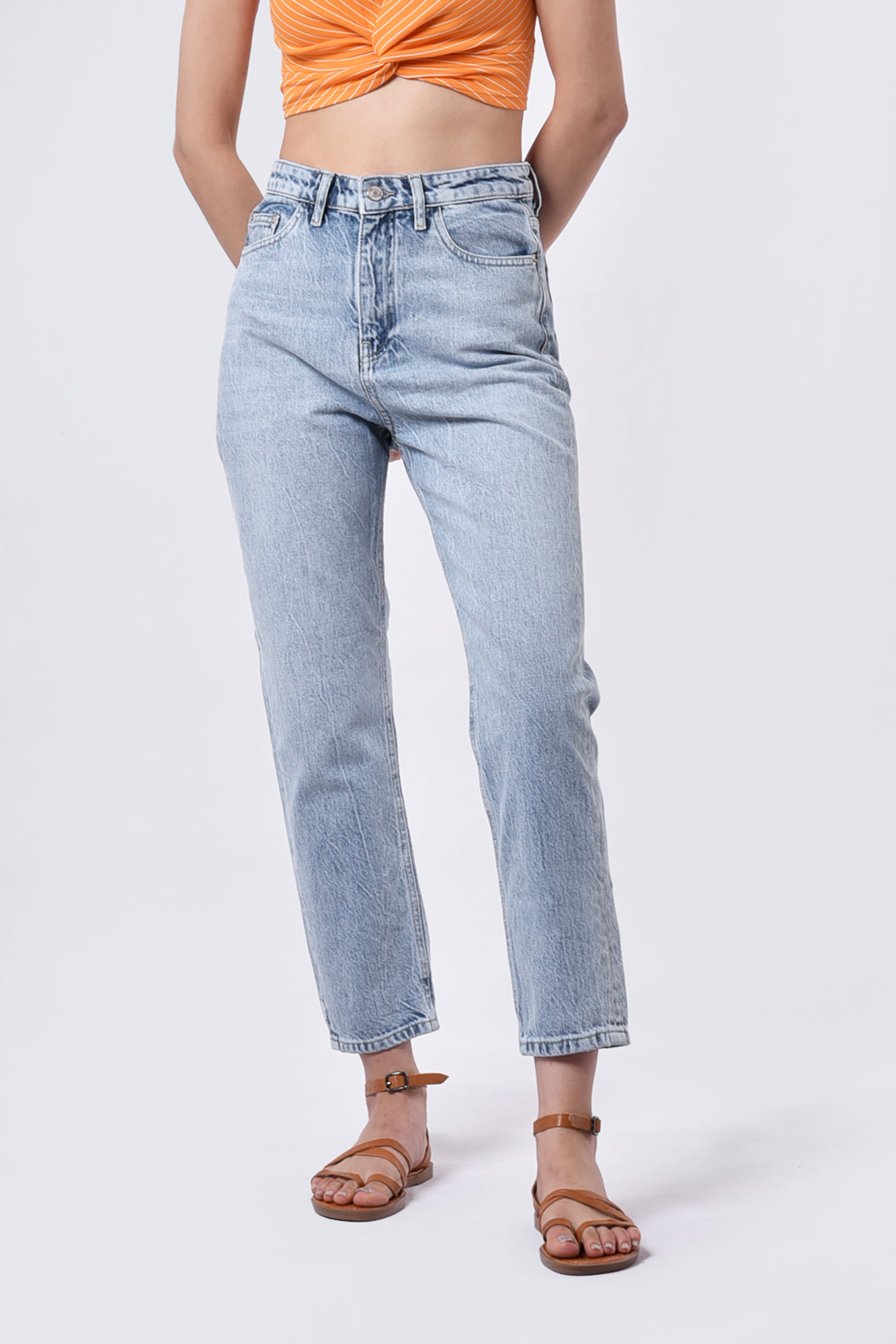 شلوار جین مام فیت