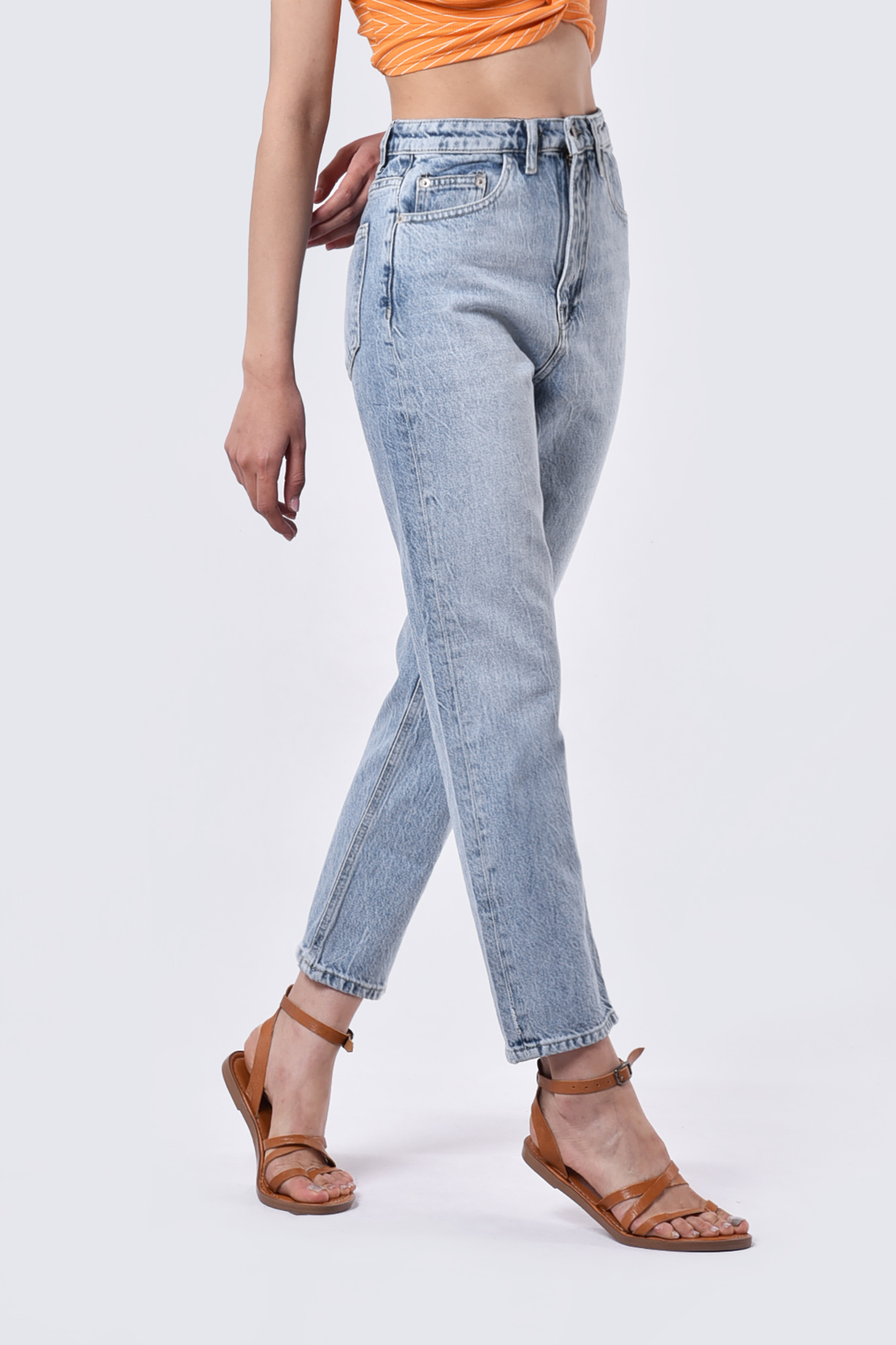 شلوار جین مام فیت