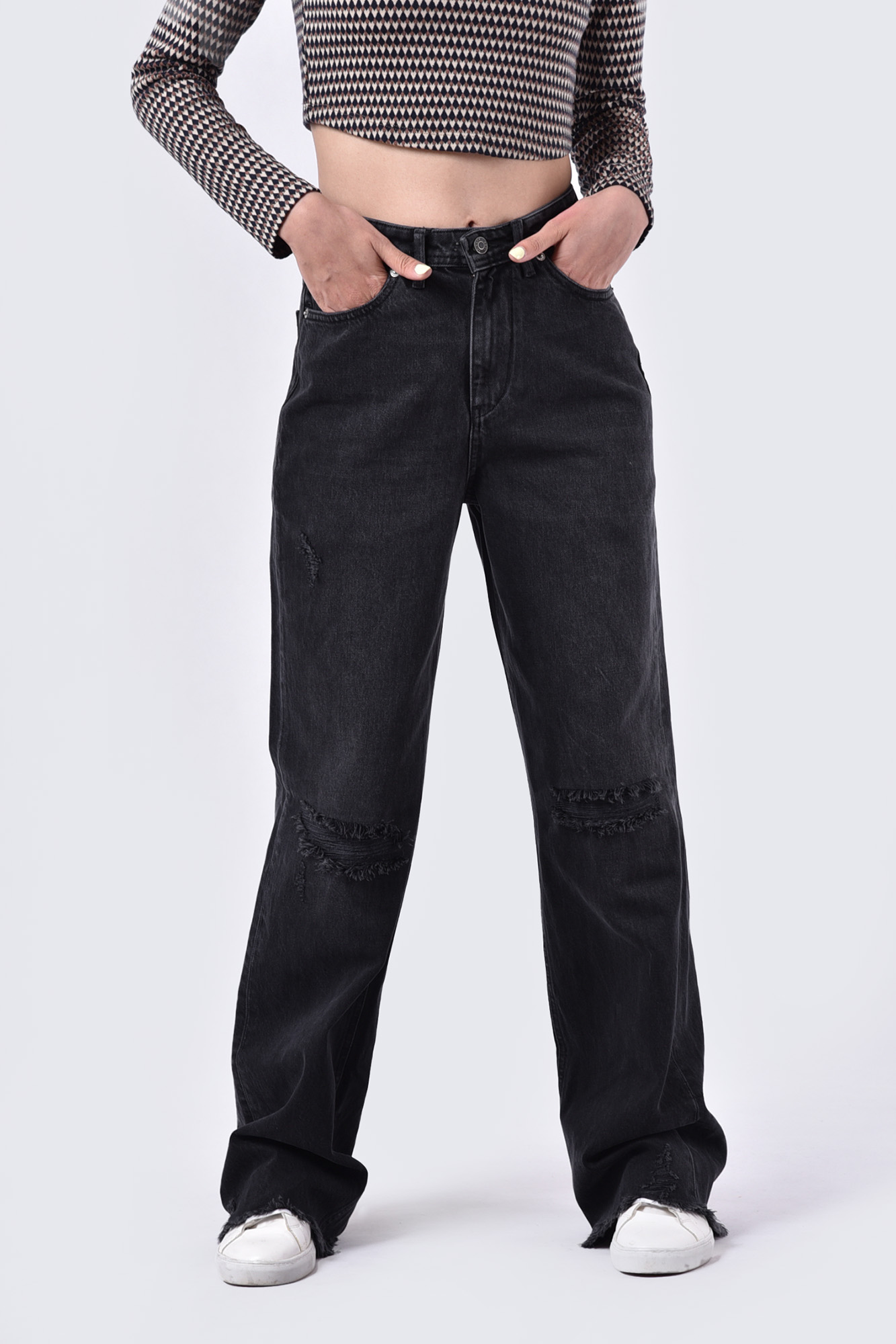 شلوار جین واید