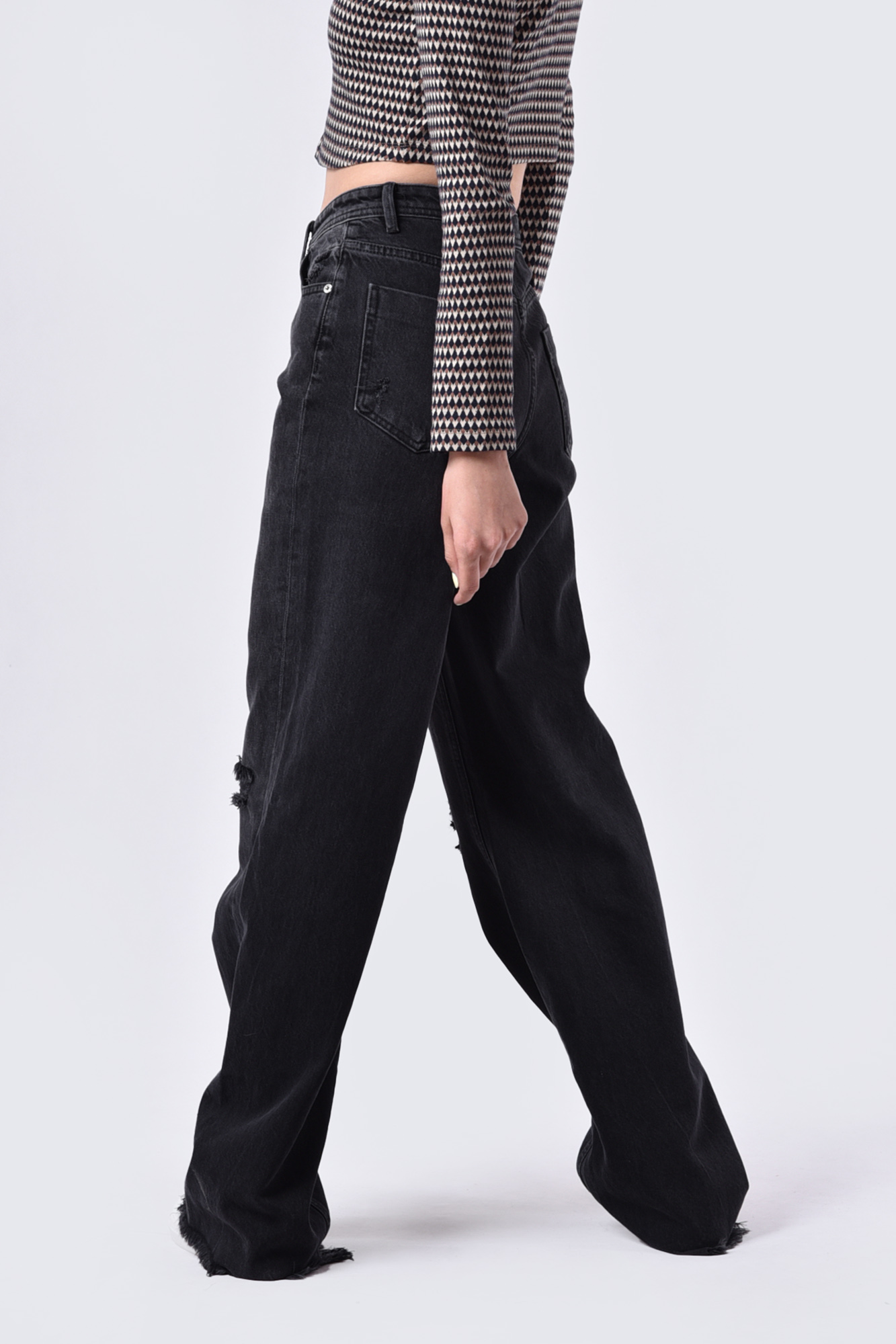 شلوار جین واید