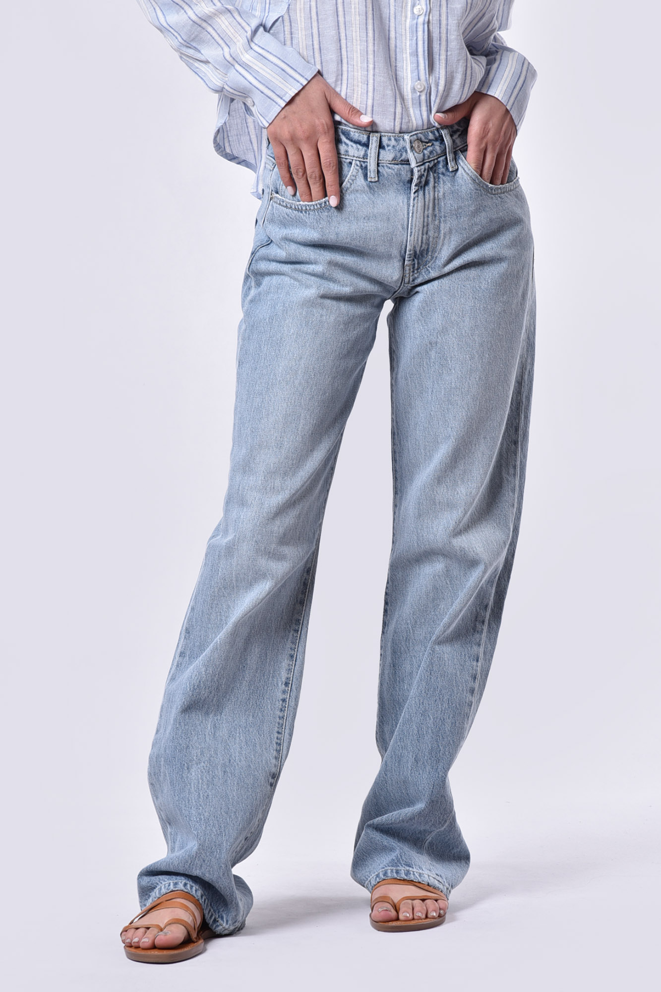 شلوار جین واید