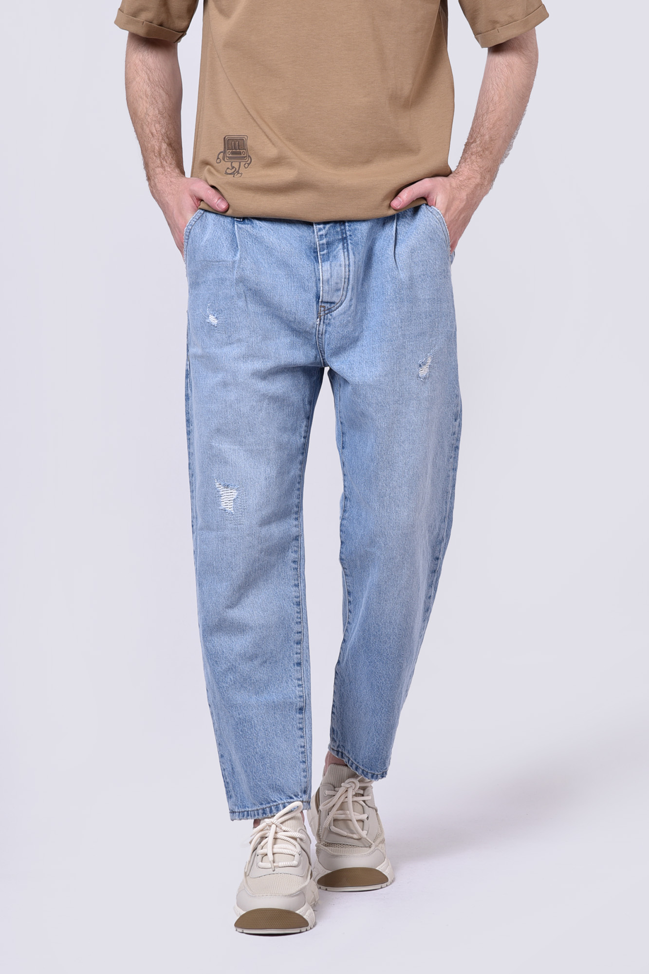 شلوار جین پلیتد