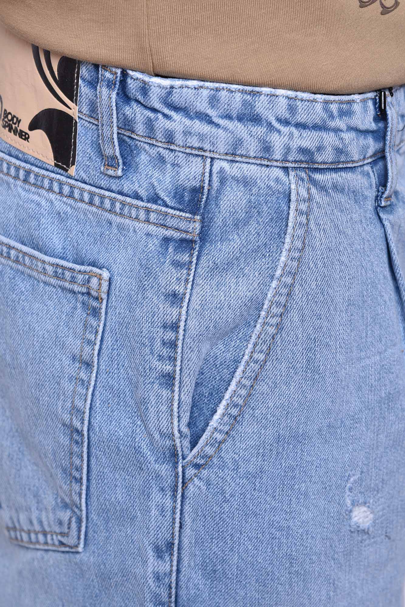 شلوار جین پلیتد