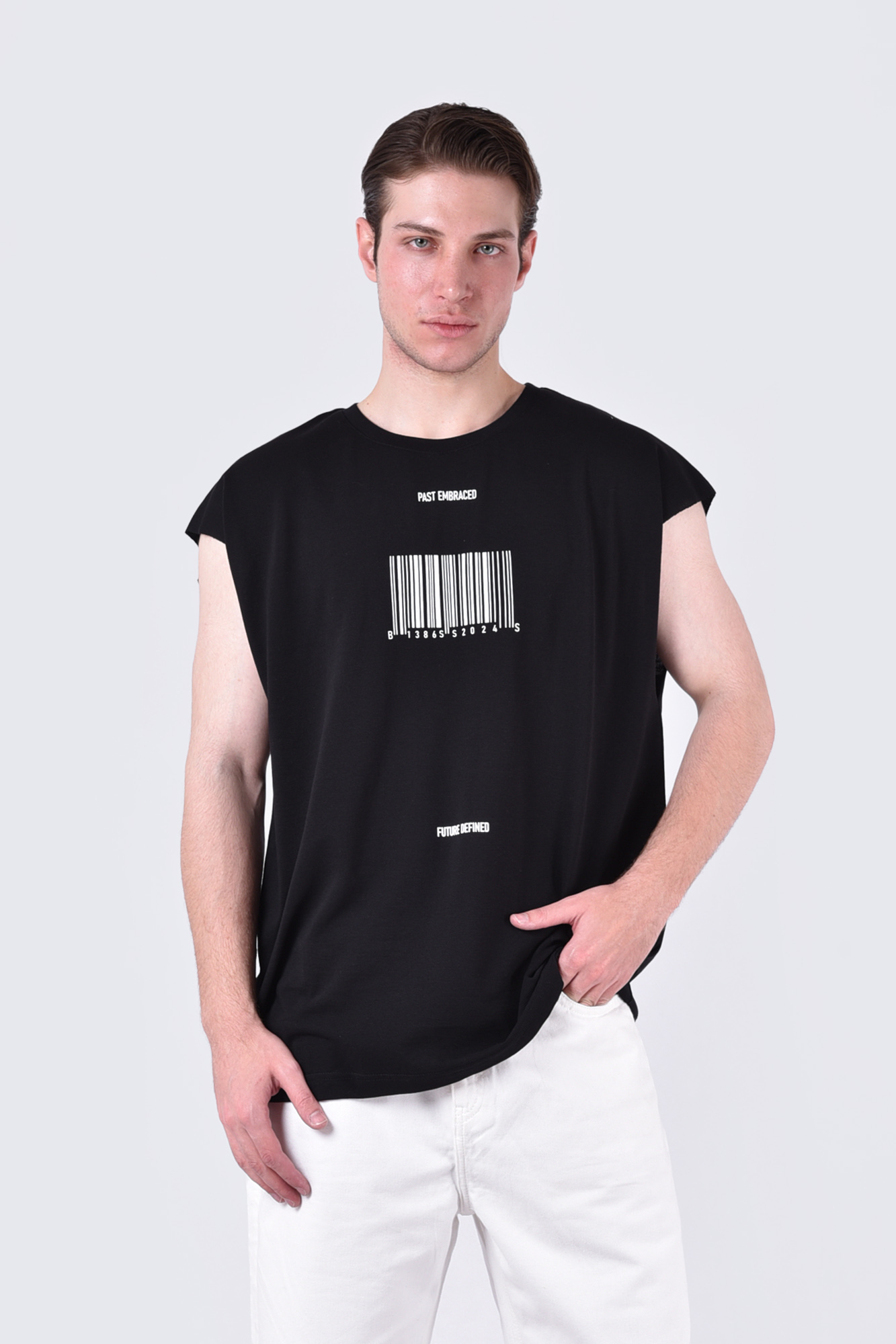 تاپ تیشرتی چاپی مردانه