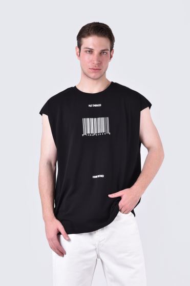 تاپ تیشرتی چاپی مردانه