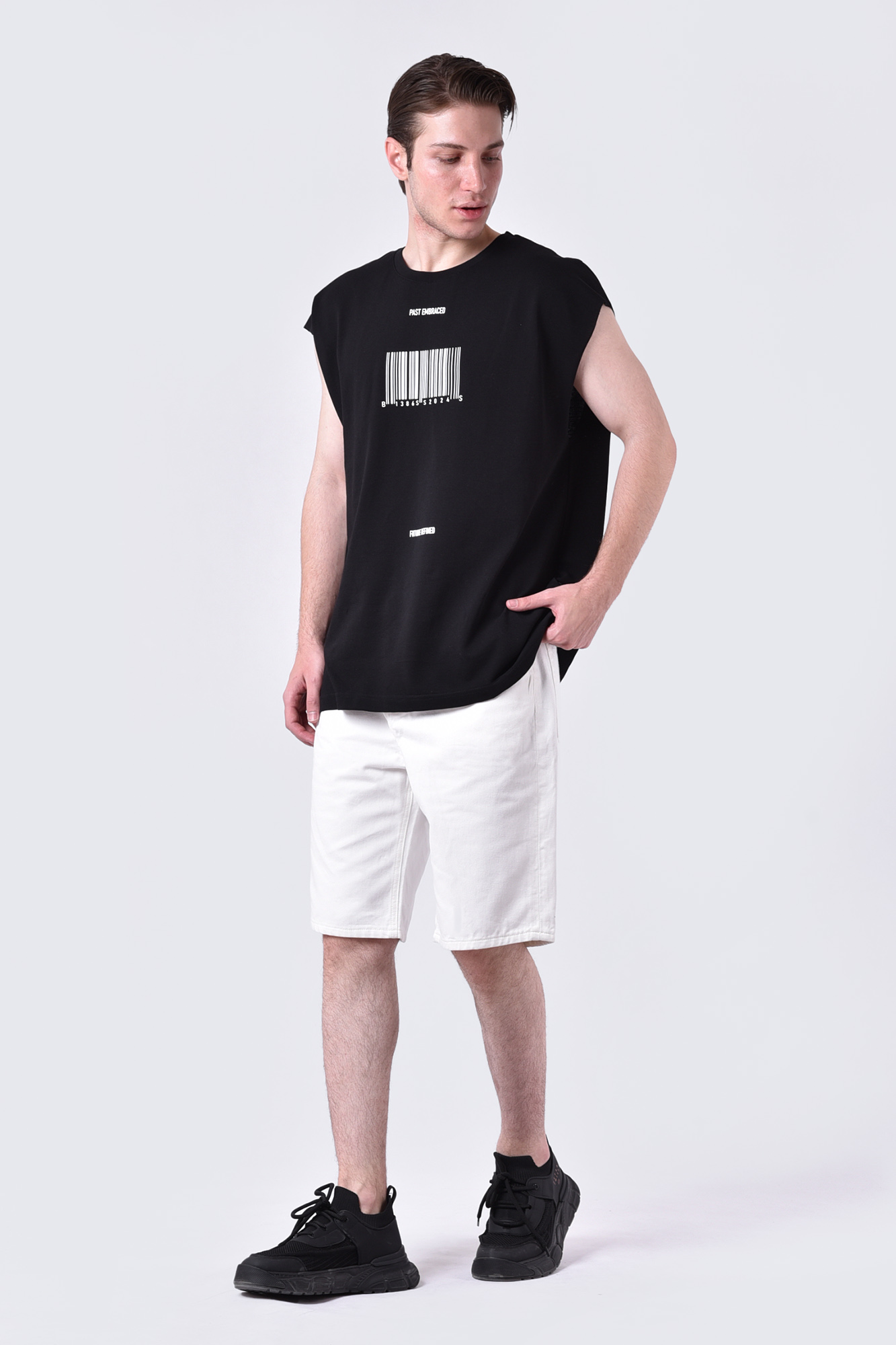 تاپ تیشرتی چاپی مردانه