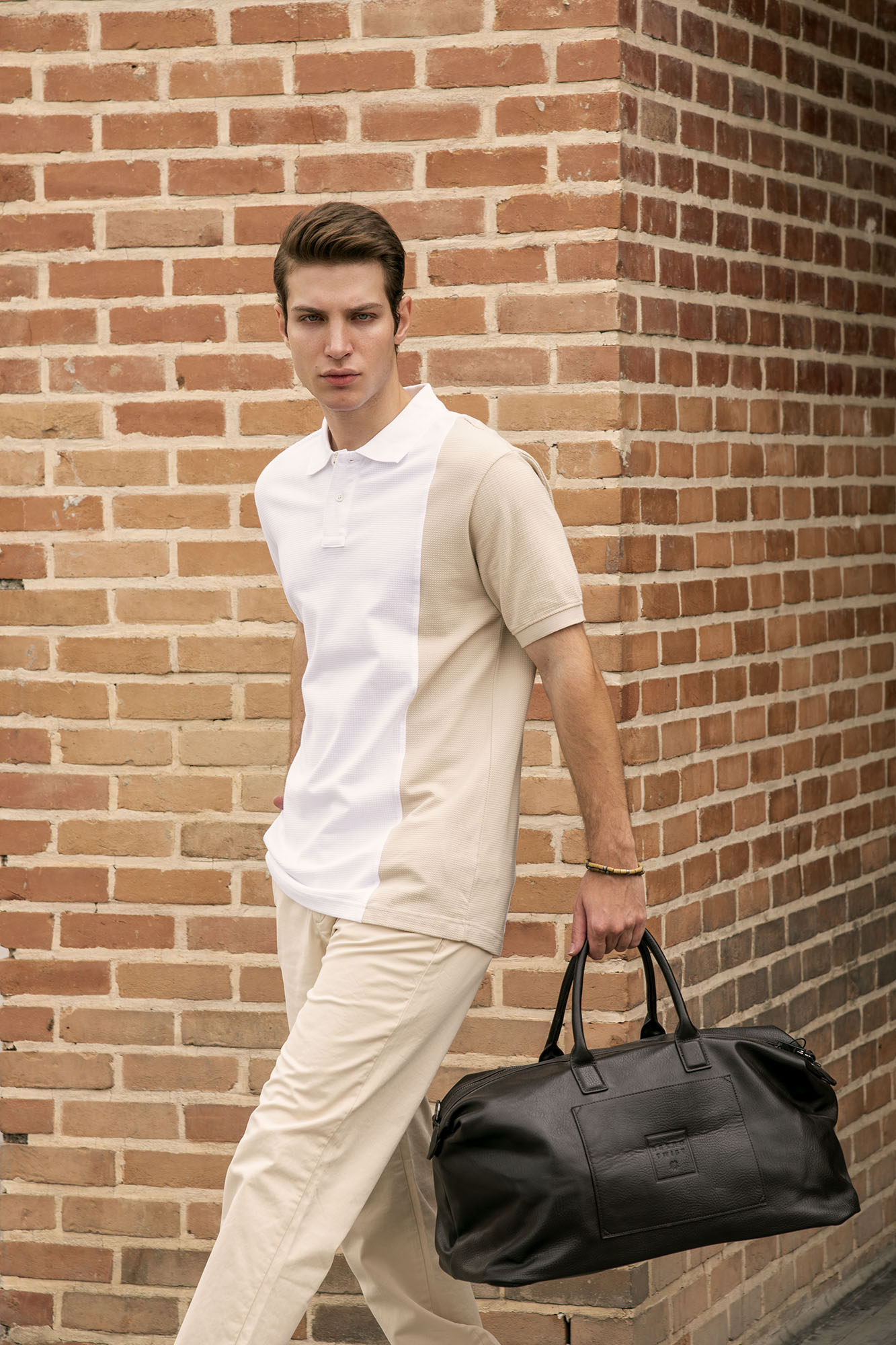 پولوشرت آستین کوتاه ساده مردانه