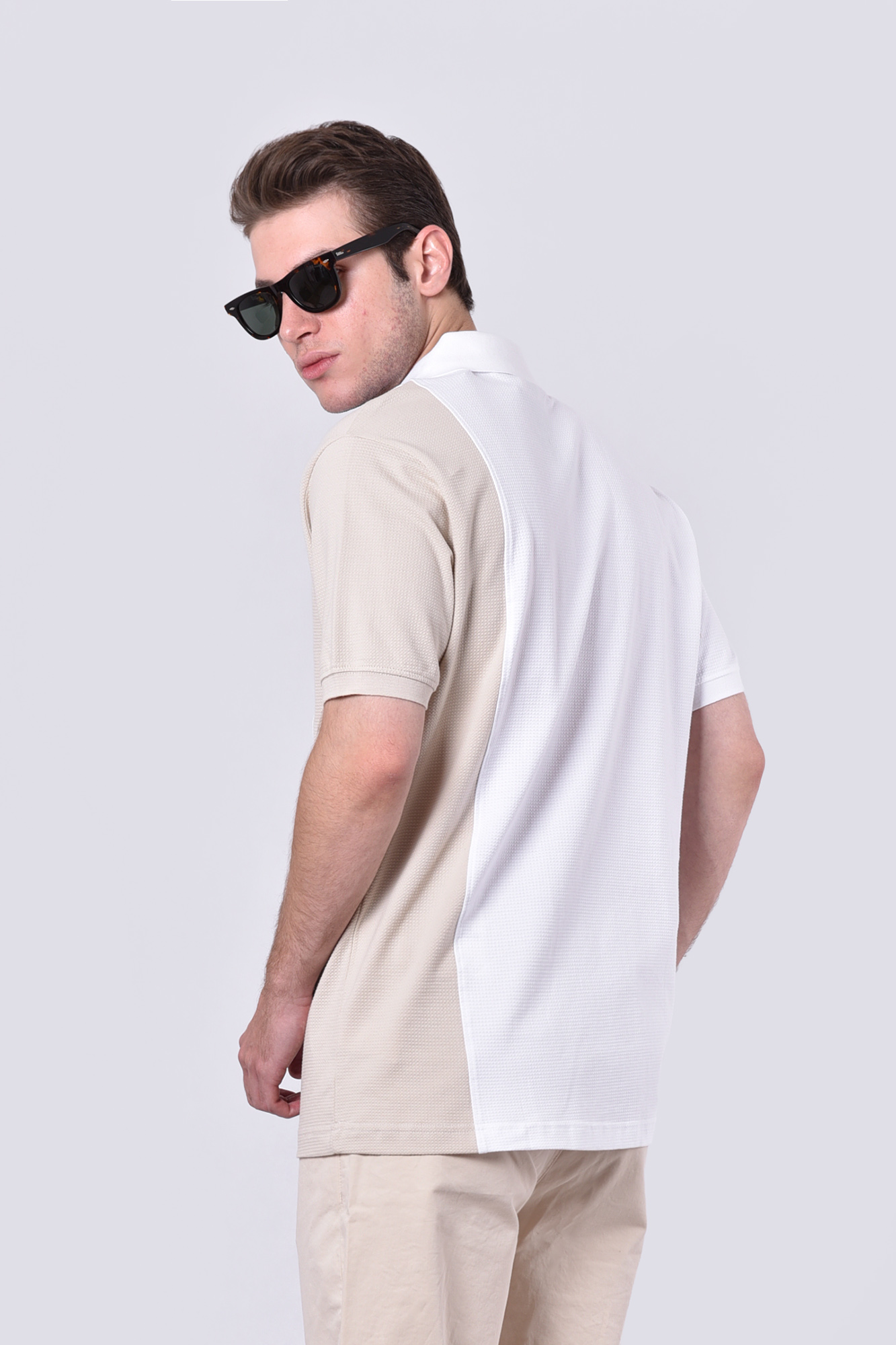 پولوشرت آستین کوتاه ساده مردانه