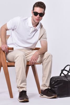 پولوشرت آستین کوتاه ساده مردانه