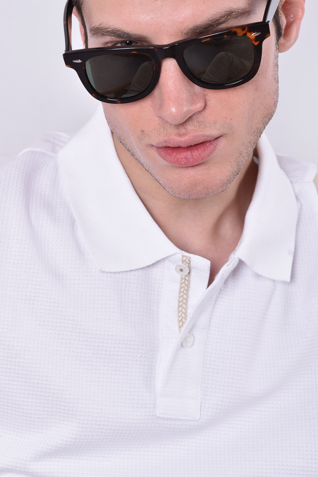 پولوشرت آستین کوتاه ساده مردانه