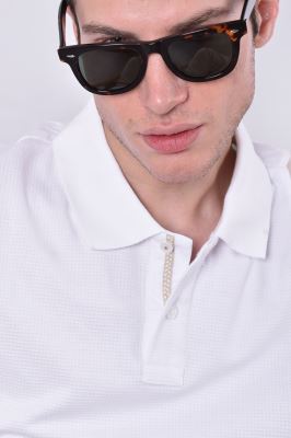 پولوشرت آستین کوتاه ساده مردانه