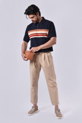 پولوشرت آستین کوتاه رینگر مردانه