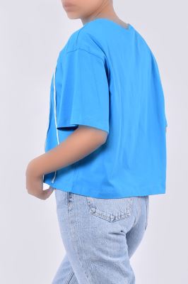 تیشرت آستین کوتاه گلدوزی زنانه