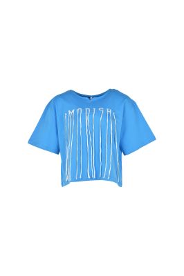 تیشرت آستین کوتاه گلدوزی زنانه