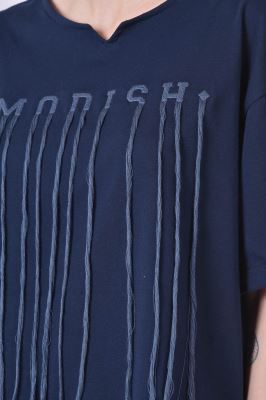 تیشرت آستین کوتاه گلدوزی زنانه