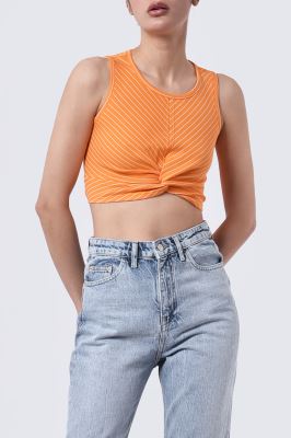 تاپ تیشرتی راه راه زنانه