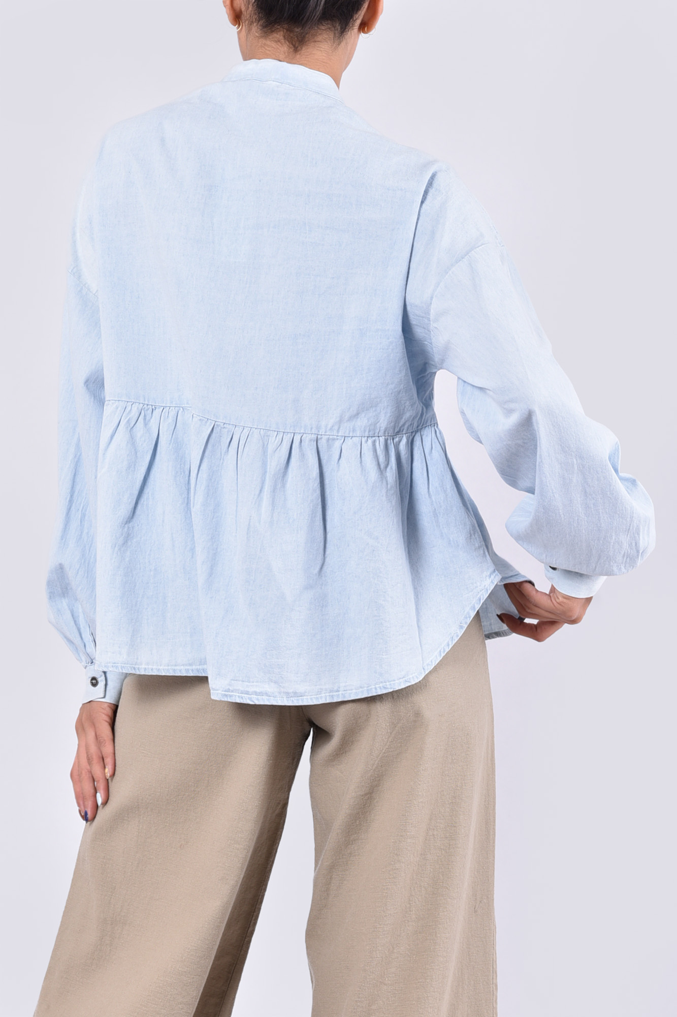 بلوز آستین بلند ساده زنانه