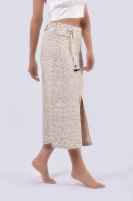 دامن بلند طرحدار زنانه