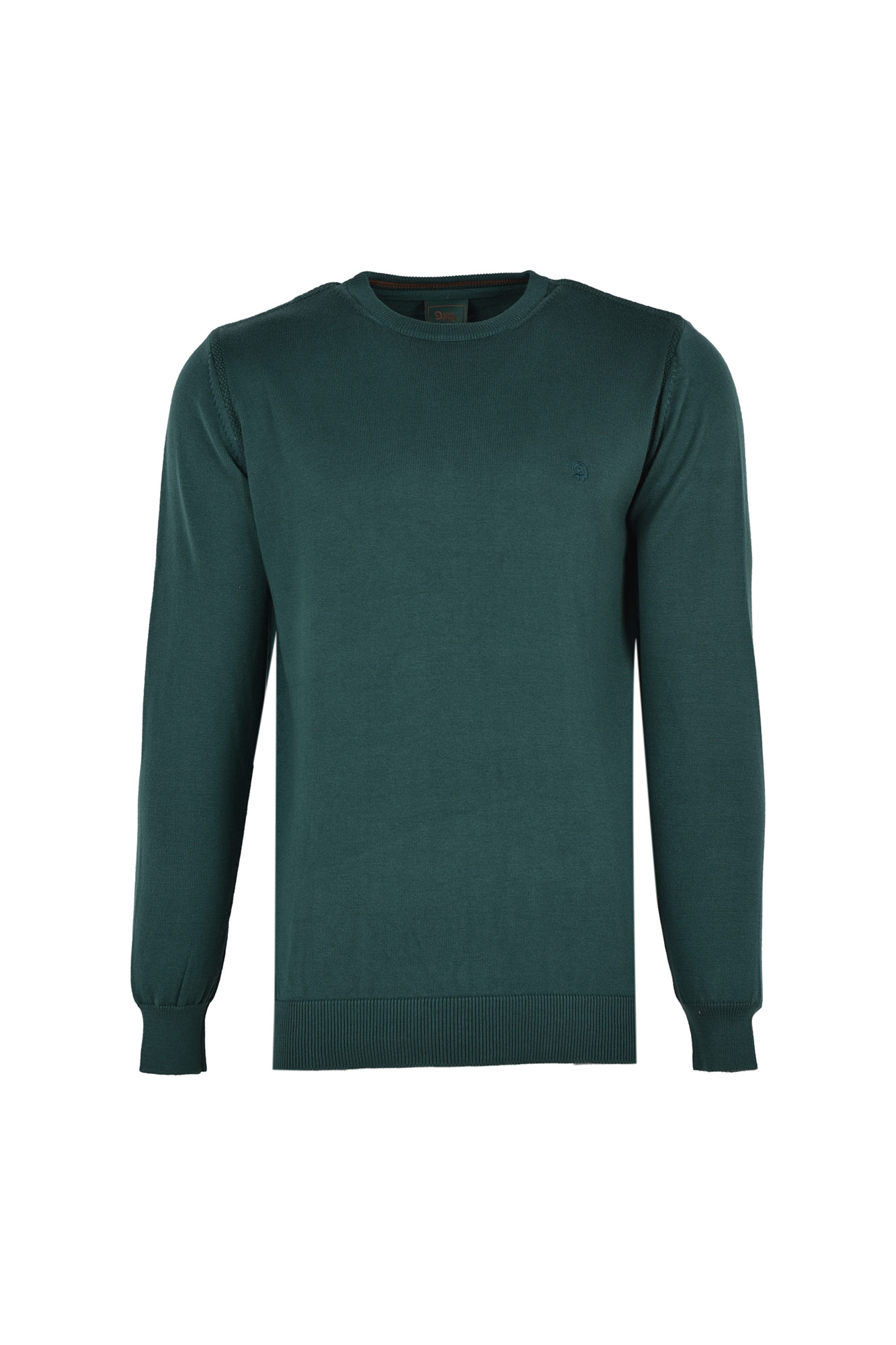 بافت یقه گرد ساده