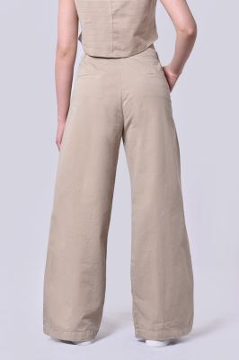 شلوار کتان ساده زنانه