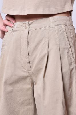 شلوار کتان ساده زنانه