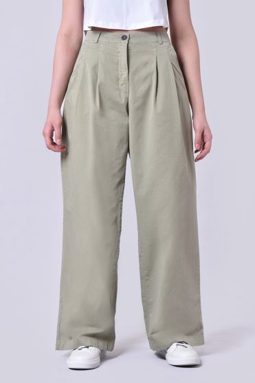 شلوار کتان ساده زنانه