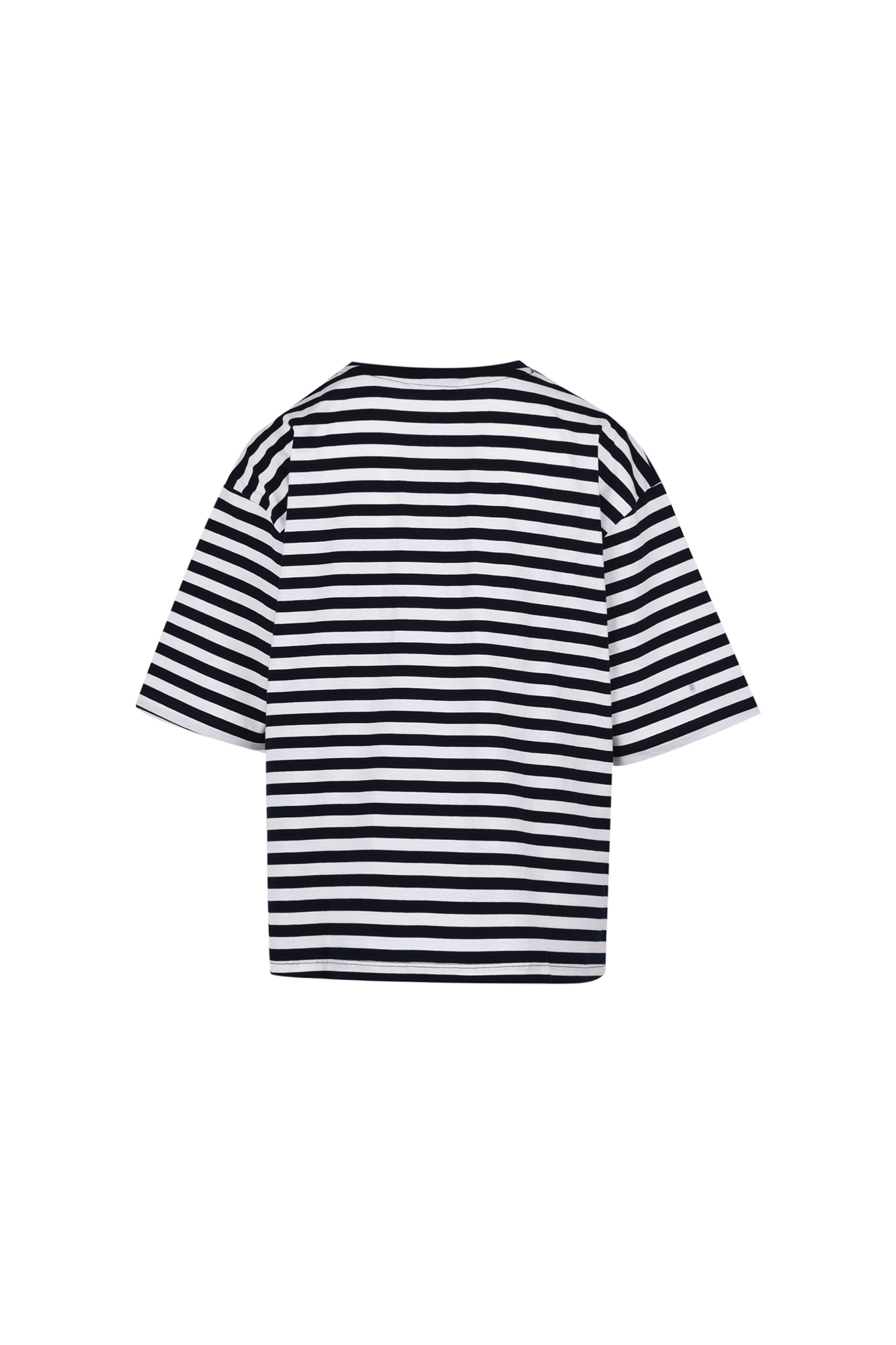 تیشرت آستین کوتاه راه راه زنانه